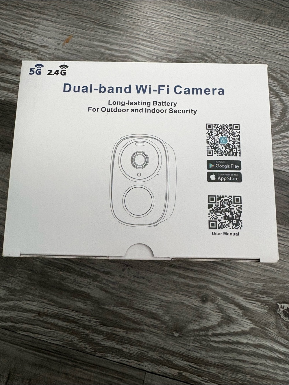 Dual-band Wi‑Fi Camera - White * Brand New*